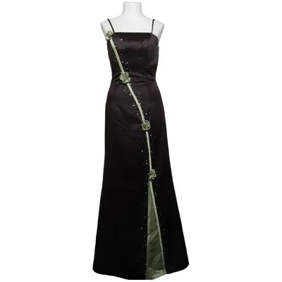 Avondjurk (Bruin, Groen) van Hilary Morgan Polyester