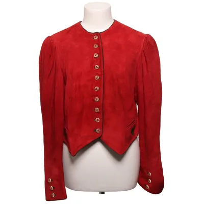 Lederjacke (Rot) von Feiner Leder