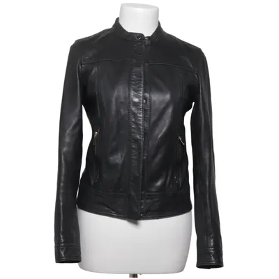 Läderjacka (Svart) från Massimo Dutti Skinn