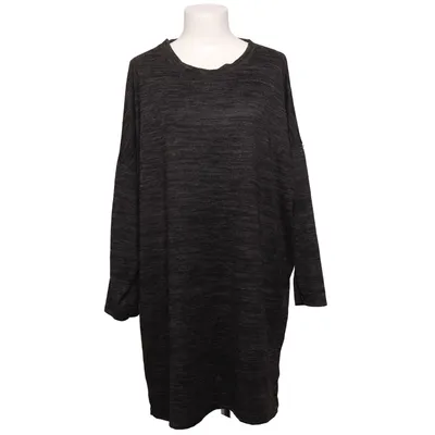 Dress (Gray) from Creme Fraiche Polyester, Viscose