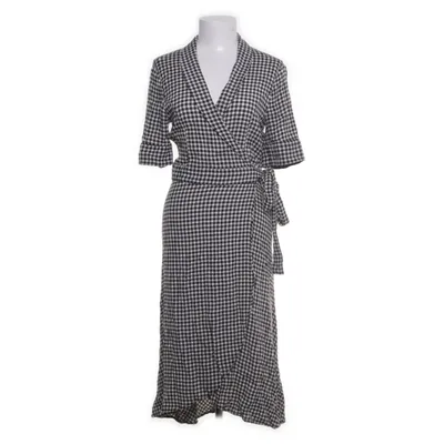 Wikkeljurk (Zwart, Grijs, Wit) van Ganni Viscose