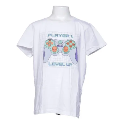 T-shirt (Hvid, Flerfarvet) fra D.M.D by Denim Day Bomuld