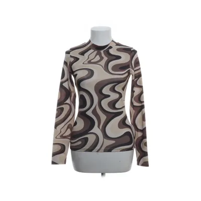 Lange mouwen shirt (Bruin, Zwart, Beige) van Edited Elastaan, Gerecycled polyester