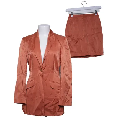 Skirt suit (Orange) from Richards Acetate, Cotton, Cupro