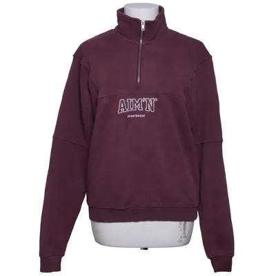 Collegetröja (Lila) från Aim'n Bomull, Elastan, Polyester