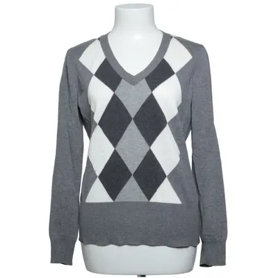 Pullover (Grå, Vit, Svart) från Number One Bomull