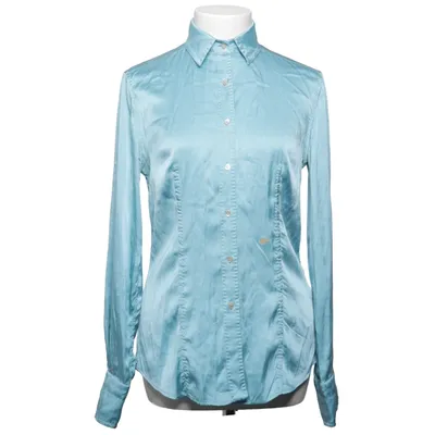 Shirt (Blue) from Le Sarte Pettegole Elastane, Silk