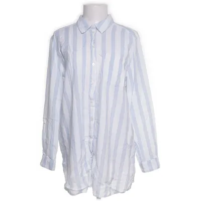 Shirt (Blauw, Meerkleurig) van L.O.G.G by H&M Linnen, Katoen