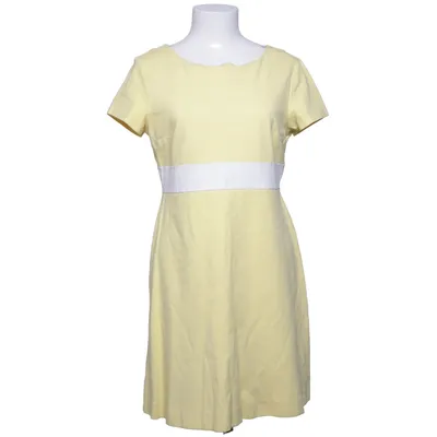 Kleid (Gelb, Weiß) von Erik Nilssons Fabriker Elasthan, Polyamid, Viskose