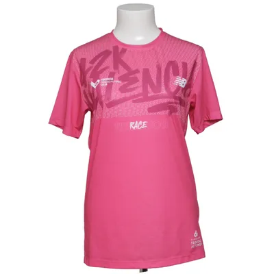 T-shirt (Rose, Multicolore) de New Balance Polyester