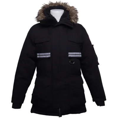 Parka (Schwarz) von First Slope Baumwolle, Daune, Feder, Polyamid, Polyester