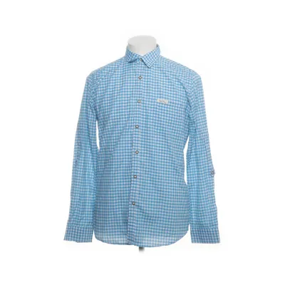 Shirt (White, Blue) from Edel Heiss Cotton, Polyester