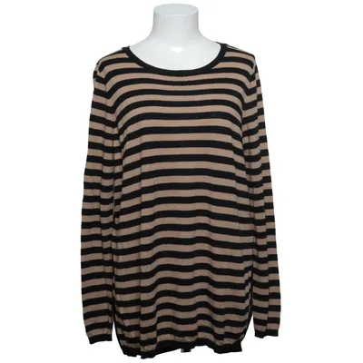 Trui (Zwart, Beige) van COS Merinowol, Zijde