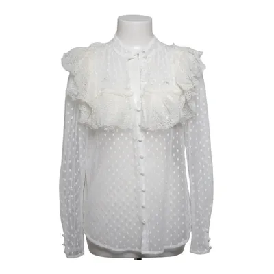 Blouse (White) from Sandra Mansour x H&M