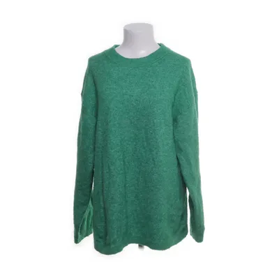 Tröja (Grön) från H&M Mama Akryl, Elastan, Polyester, Ull