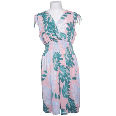 Robe (Rose, Vert, Bleu) de Leana Mode Élasthane, Polyester