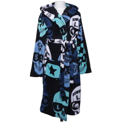 Peignoir (Noir, Bleu, Multicolore) de Vintage Knox Polyester