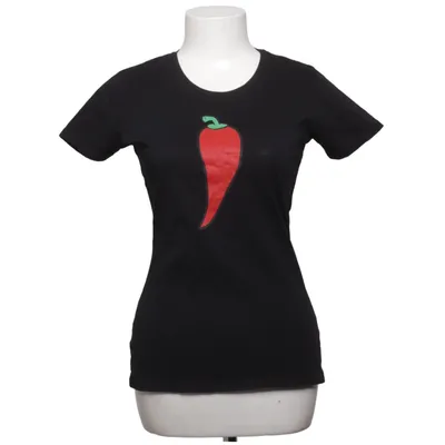 T-shirt (Black, Red) from Spreadshirt Cotton