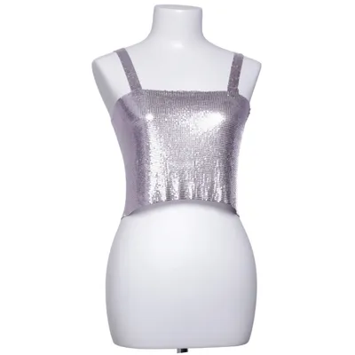 Crop top (Zilver) van Brownie
