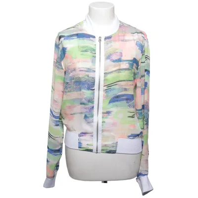 Cardigan (Multicolored, White) from Contemporary Reflections Polyester