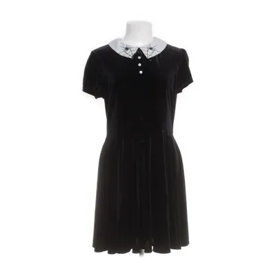 Klänning (Svart, Vit) från Hell Bunny Elastan, Polyester