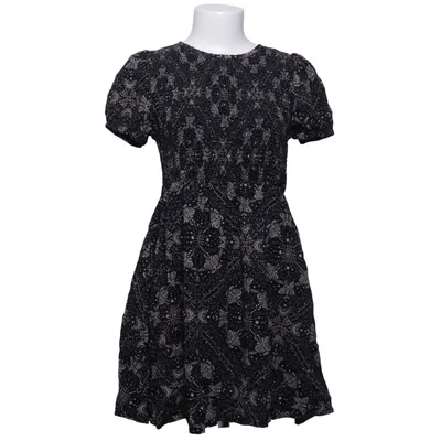 Kjole (Sort, Hvid) fra Disturbia Viscose