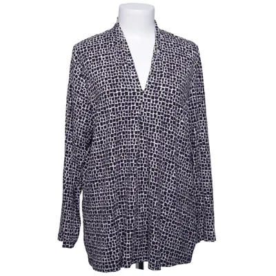Blouse (Black, White, Purple) from Samoon Elastane, Viscose