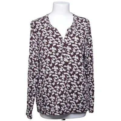 Blouse (Marron, Blanc) de Pure Instinct Coton biologique, Viscose