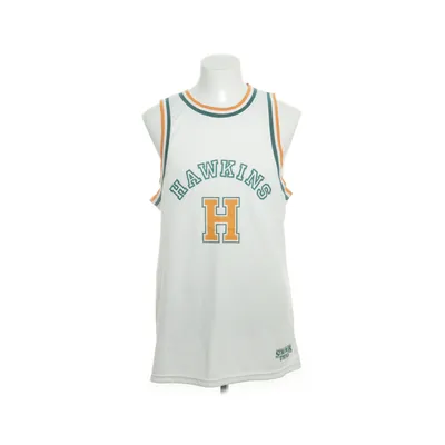 Basketbalshirt (Wit, Meerkleurig) van Netflix: Stranger Things Polyester