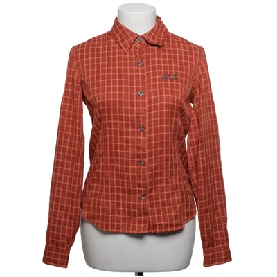 Chemise en flanelle (Orange, Multicolore) de Jack Wolfskin Polyester, Viscose