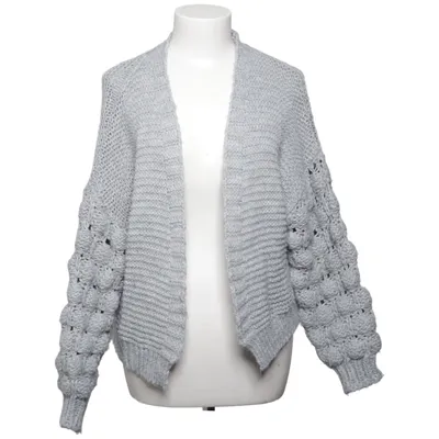 Cardigan (Gray) from Luisa Ricci Acrylic, Wool