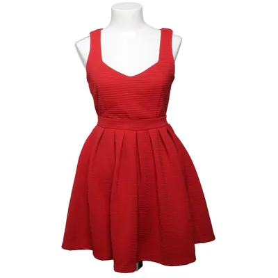 Jurk (Rood) van Poof Couture Katoen, Elastaan, Viscose