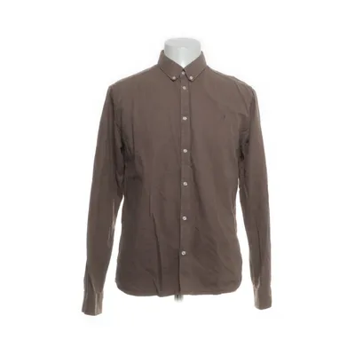 Shirt (Harrison B.D. Brushed Shirt) van Les Deux Katoen, Elastaan, Tencel