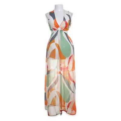 Maxi jurk (Groen, Meerkleurig) van Boohoo Polyester