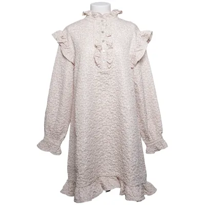 Klänning (Beige, Flerfärgad) från Noella Elastan, Polyester