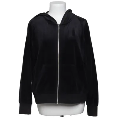 Hoodie (Black) from Lindex Elastane, Polyester