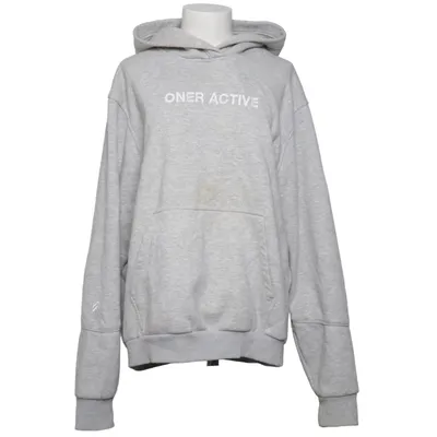 Capuchon sweater (Grijs) van Oner Active Katoen, Elastaan, Polyester