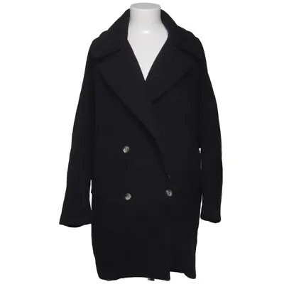 Cabanjacke (Schwarz) von Zara Basic Outerwear Polyester, Wolle