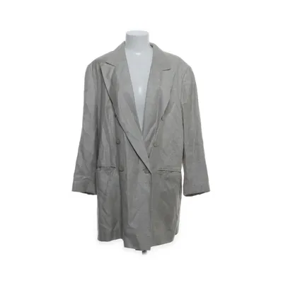 Frakke (Beige) fra Janus Acetat, Linned, Polyester, Viscose, Uld