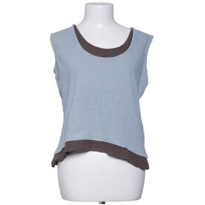 Tank Top (Blue, Brown) from Best Connections Silk