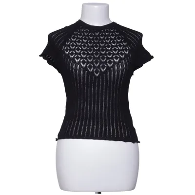 Top (Zwart) van Zara Polyamide, Viscose