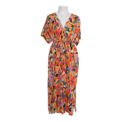 Långklänning (Orange, Flerfärgad) från Lindex Viskos