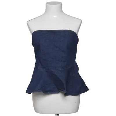 Tube top (Blue) from NA-KD Cotton, Elastane