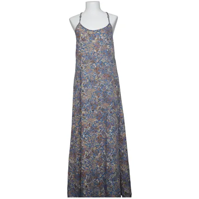 Maxi jurk (Blauw, Meerkleurig) van Natura Polyester