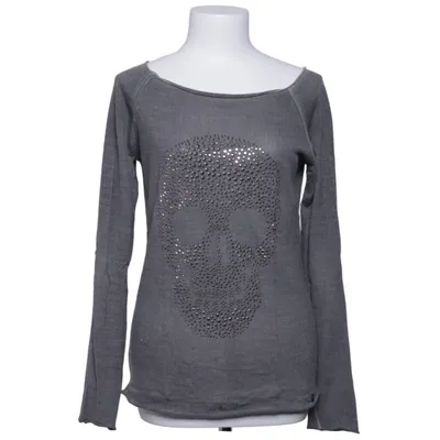 Sweater (Gray) from Rich & Royal Viscose, Wool
