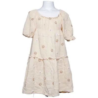 Kjole (Gul, Flerfarvet) fra Zara Polyester