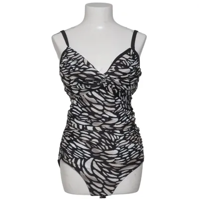 Swimsuit (Black, White) from Beachy Secrets Elastane, Polyester