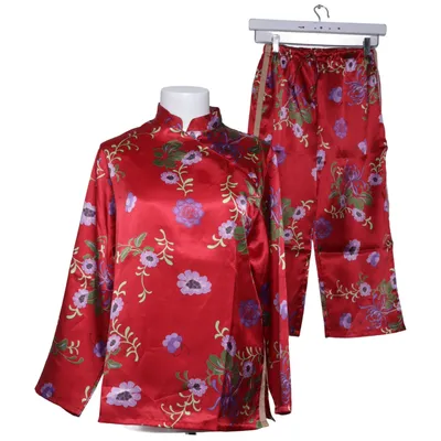 Pyjama (Rood, Meerkleurig) van Mangoon Polyester