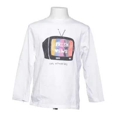 Long sleeve T-shirt (White, Multicolored) from Zara Kids