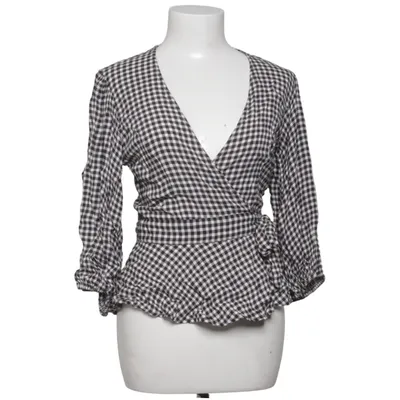 Omlottopp (Svart, Vit) från Ganni Viskos